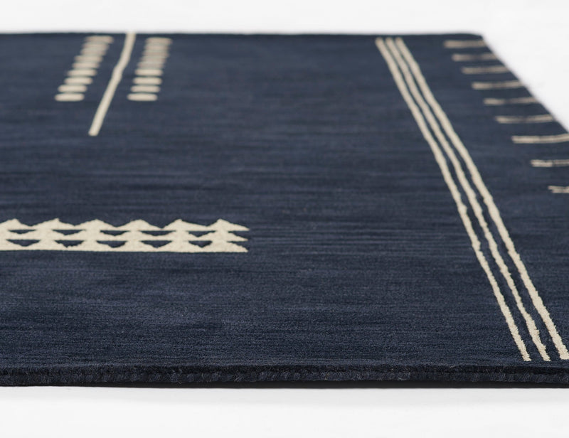 Artemis Rug, Navy - BlueJay Avenue