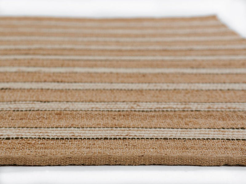 Atherton Stripe Jute Rug - BlueJay Avenue