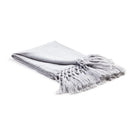 Baby Alpaca Crochet Throw, Cool Vapour - BlueJay Avenue