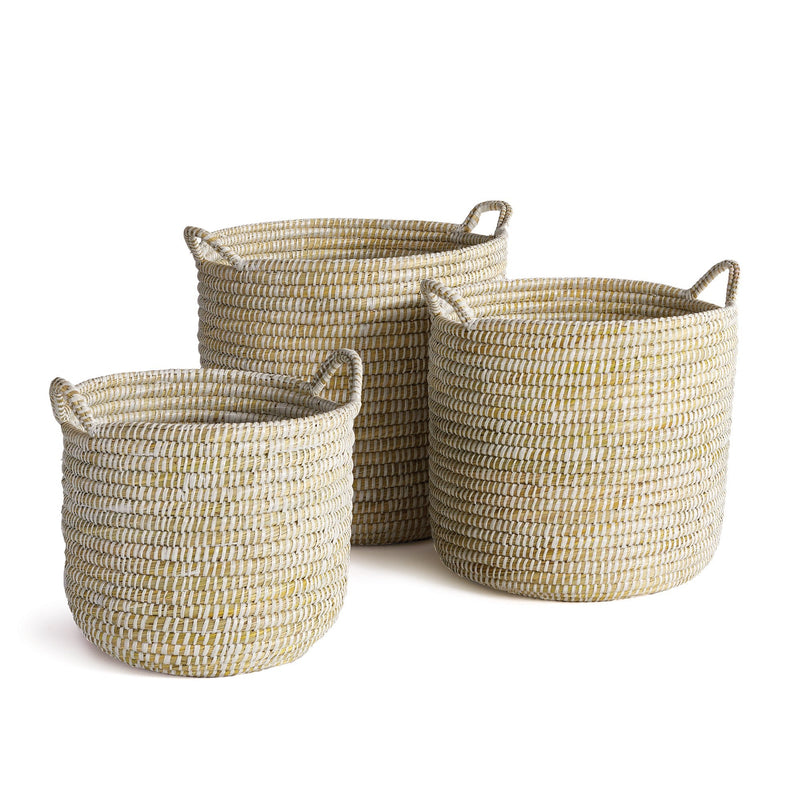 Balin Round Baskets, Set of 3 - BlueJay Avenue