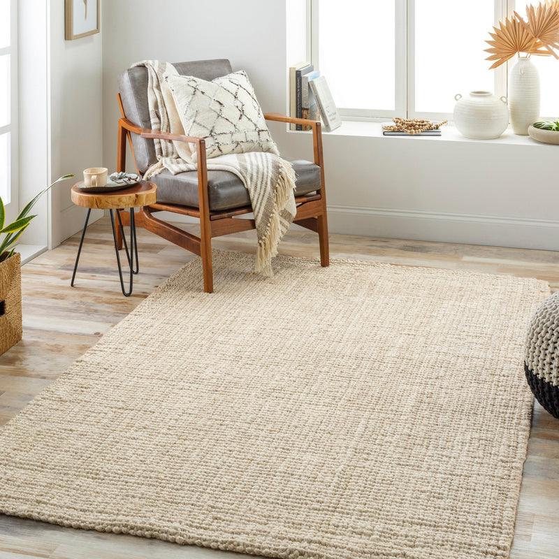 Becki Owens x Livabliss Avery Neutral Hand Woven Jute Rug - BlueJay Avenue