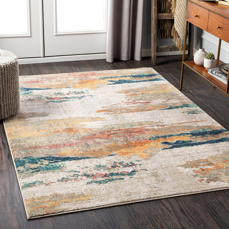 Bennett Contemporary Abstract Rug - BlueJay Avenue