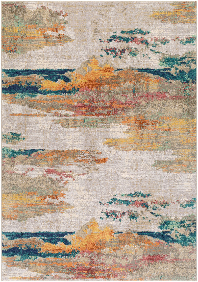 Bennett Contemporary Abstract Rug - BlueJay Avenue