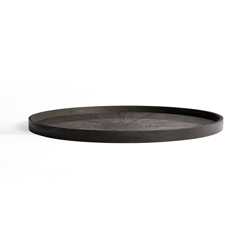 Black Slice Wooden serving Tray - BlueJay Avenue