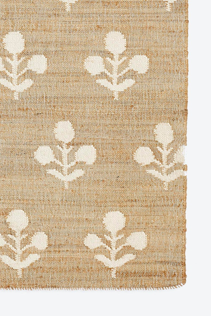 Bloom Natural Jute Rug By Erin Gates - BlueJay Avenue