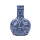 Blossom Globular Porcelain Table Vase - BlueJay Avenue