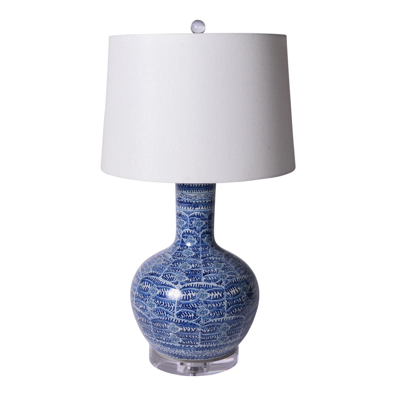 Blossom Globular Vase Lamp - BlueJay Avenue