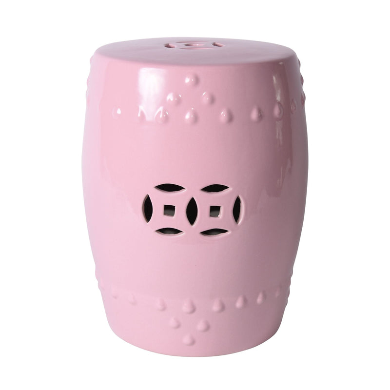 Blush Pink Garden Stool - BlueJay Avenue