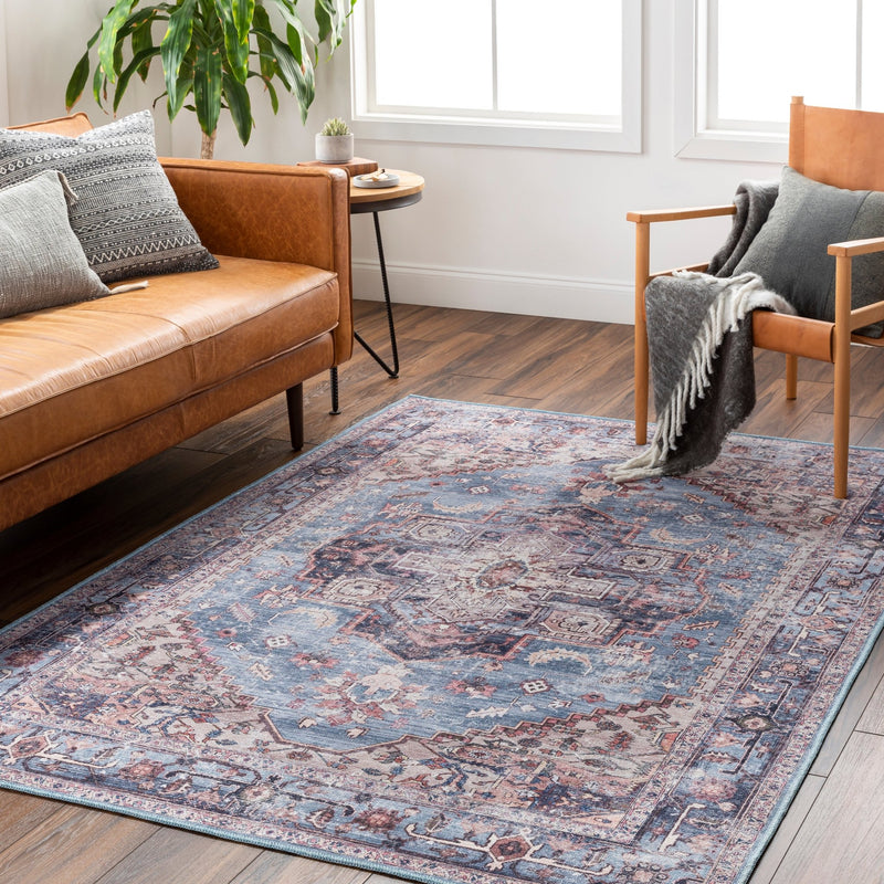 Bria Washable Rug - BlueJay Avenue