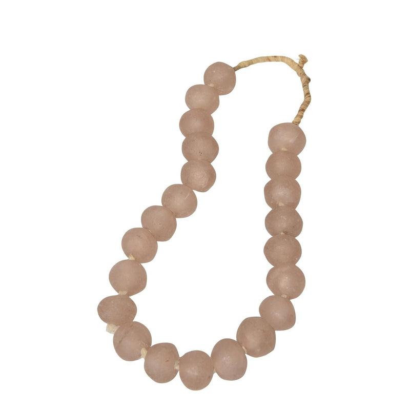 Briony Sea Glass Beads, Blush Pink - BlueJay Avenue