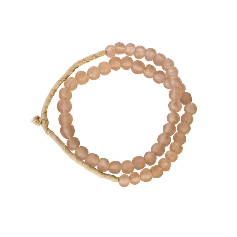 Briony Sea Glass Beads, Blush Pink - BlueJay Avenue