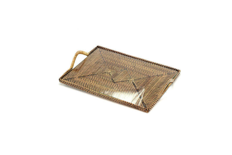 Calaisio Serving Tray With Glass - BlueJay Avenue