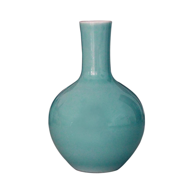 Celadon Globular Vase Medium - BlueJay Avenue