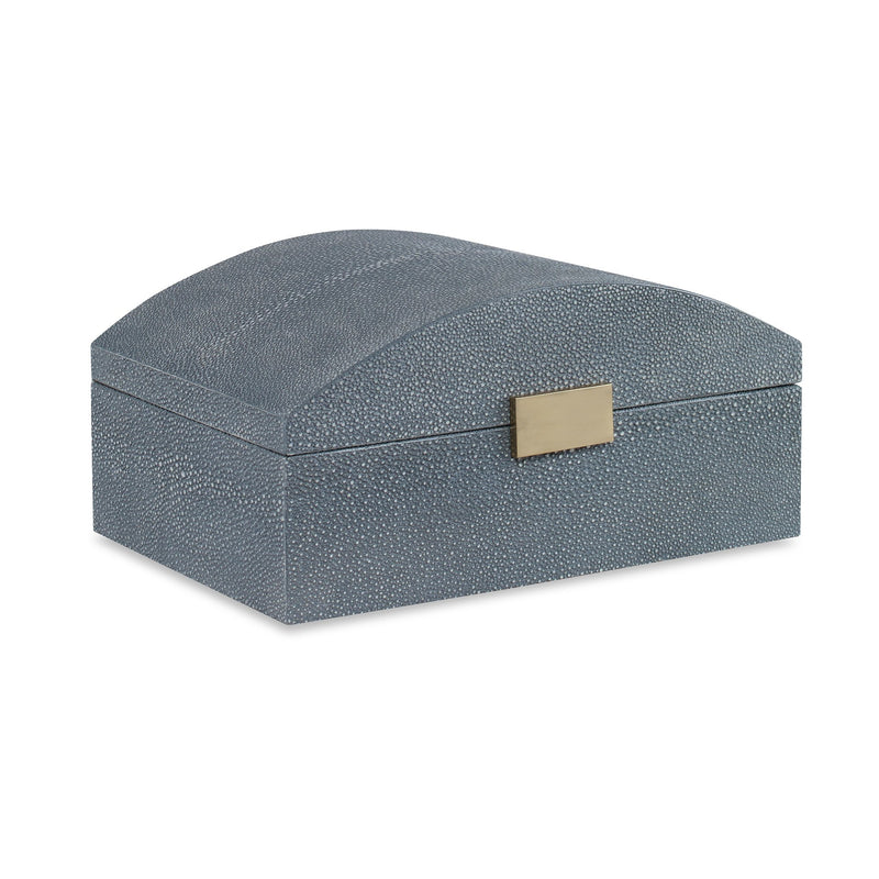 Charlotte Faux Shagreen Decorative Box - BlueJay Avenue