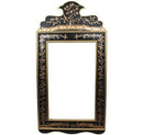 Chinoiserie Black & Gold Wall Mirror - BlueJay Avenue