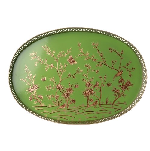 Chinoiserie Painted Tray - BlueJay Avenue