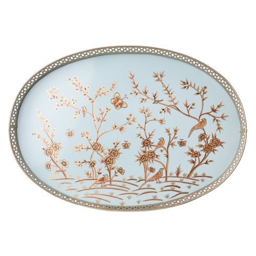 Chinoiserie Painted Tray - BlueJay Avenue