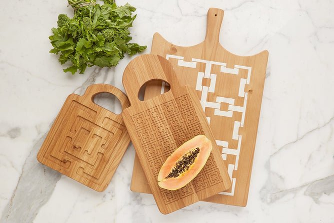 COCOCOZY Cutting and Serving Board, Large - BlueJay Avenue