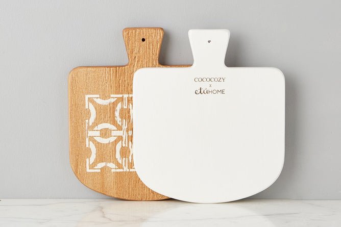 COCOCOZY White Charcuterie Board - BlueJay Avenue