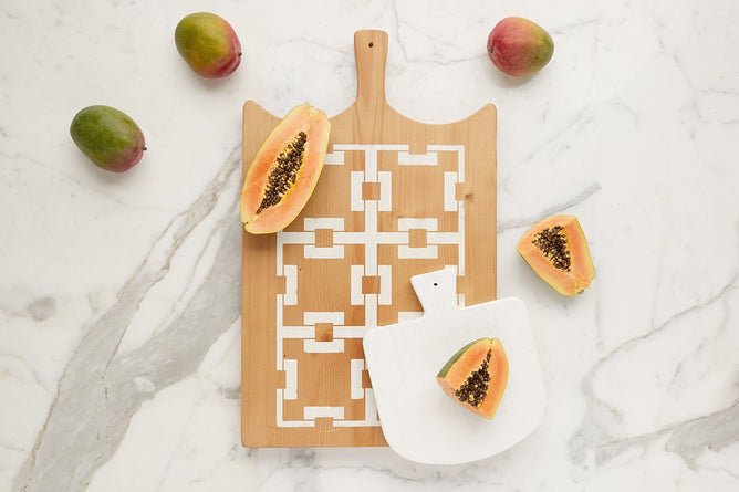 COCOCOZY White Charcuterie Board - BlueJay Avenue