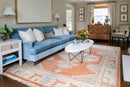 Concord Walden Hand Knotted Area Rug, Rust - BlueJay Avenue