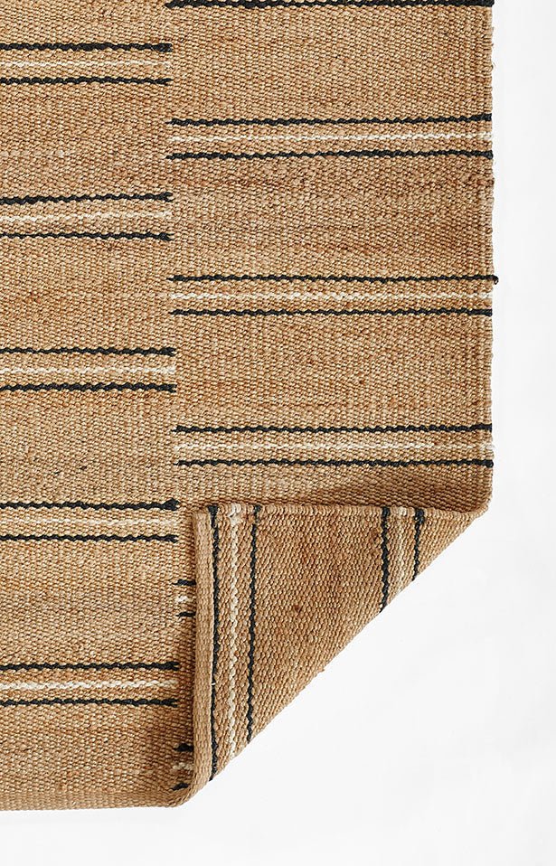 Crescent Natural Jute Rug - BlueJay Avenue