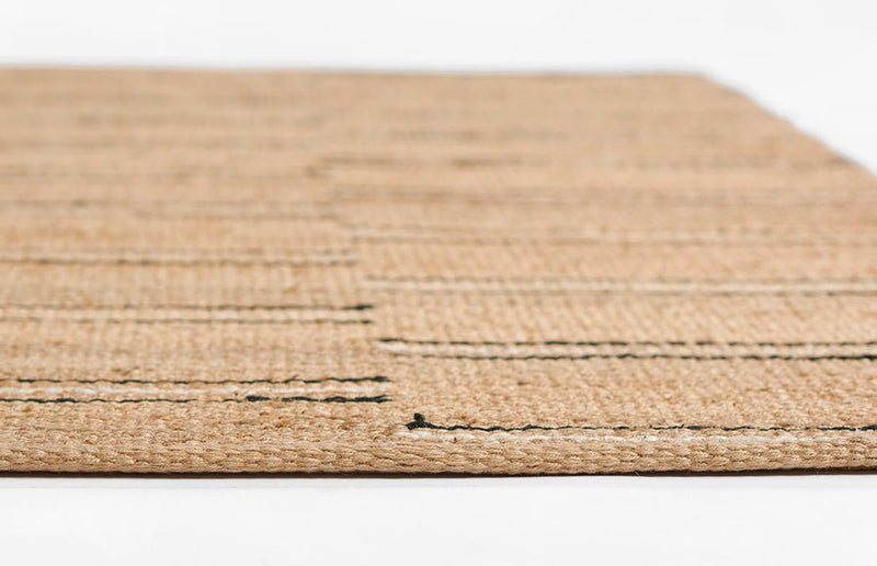 Crescent Natural Jute Rug - BlueJay Avenue