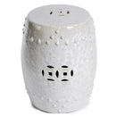 Crystal Shell Garden Stool - BlueJay Avenue