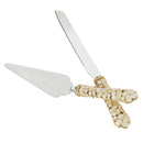 Dogwood Cake Server Set - BlueJay Avenue