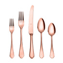 Dolce Vita Flatware Set, Mirror Bronze - BlueJay Avenue