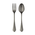 Dolce Vita Pewter 2 Pcs Serving Set, Titanium Finish - BlueJay Avenue