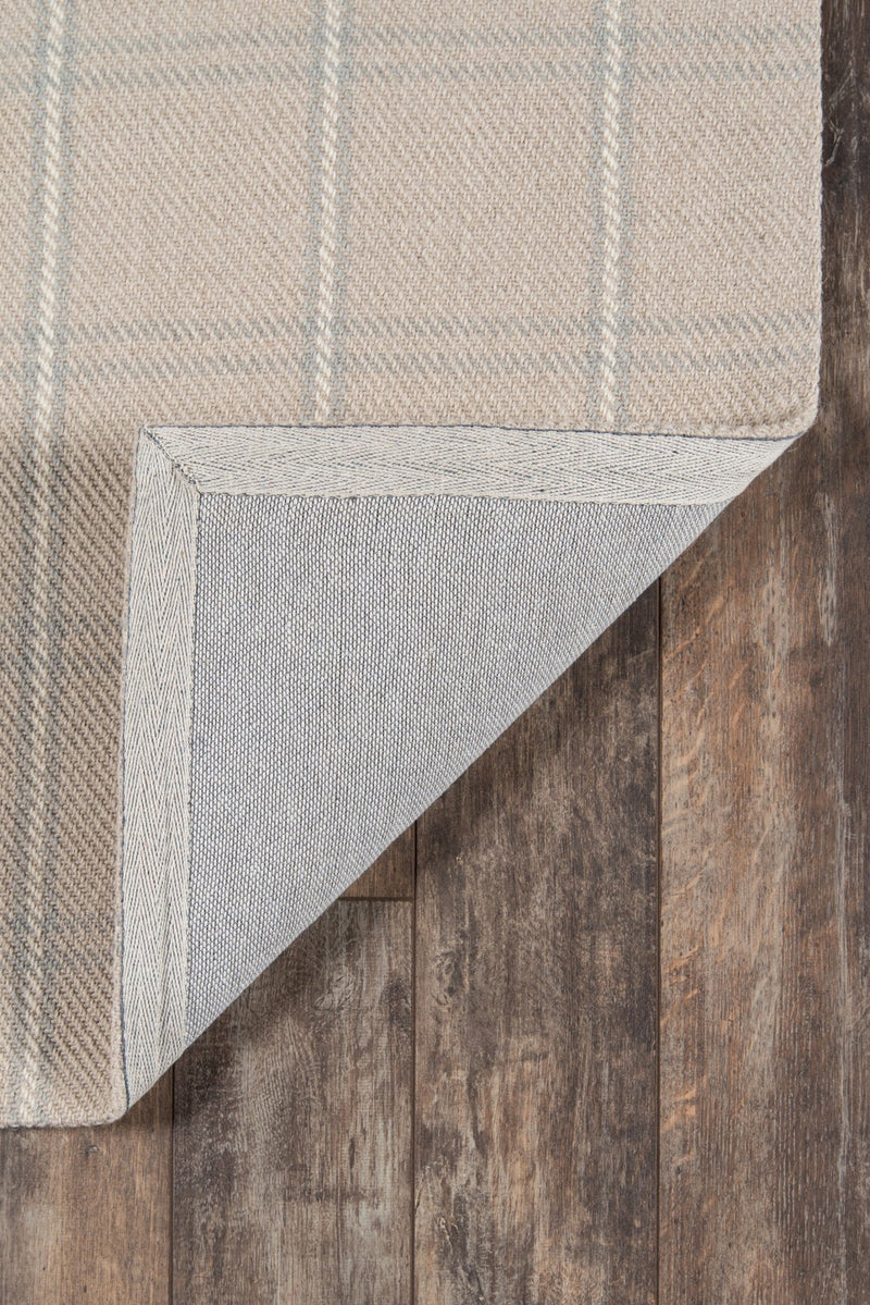 Dover Beige Hand Woven Wool Area Rug - BlueJay Avenue