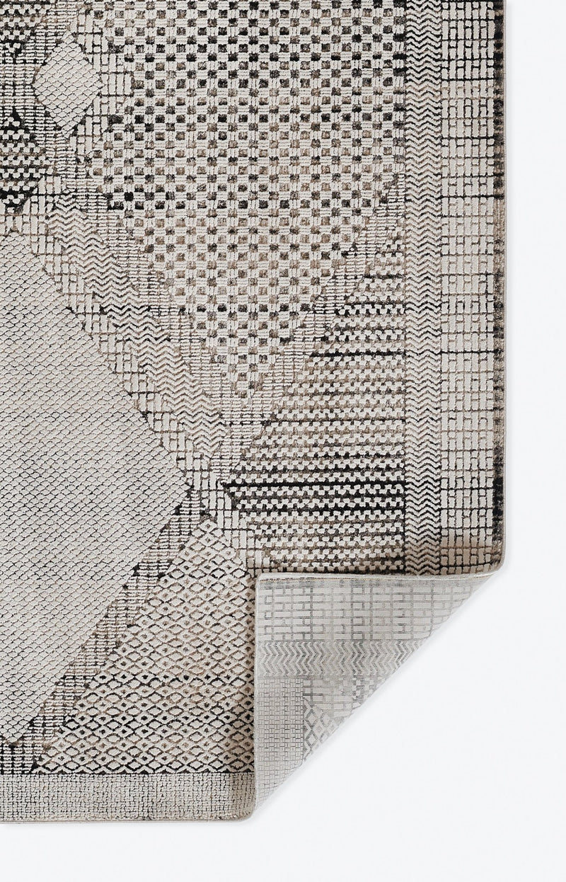 Eleanor Black & White Woven Rug - BlueJay Avenue