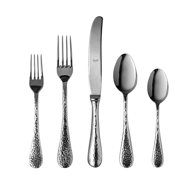 Epoque Oro Nero Flatware Set - BlueJay Avenue