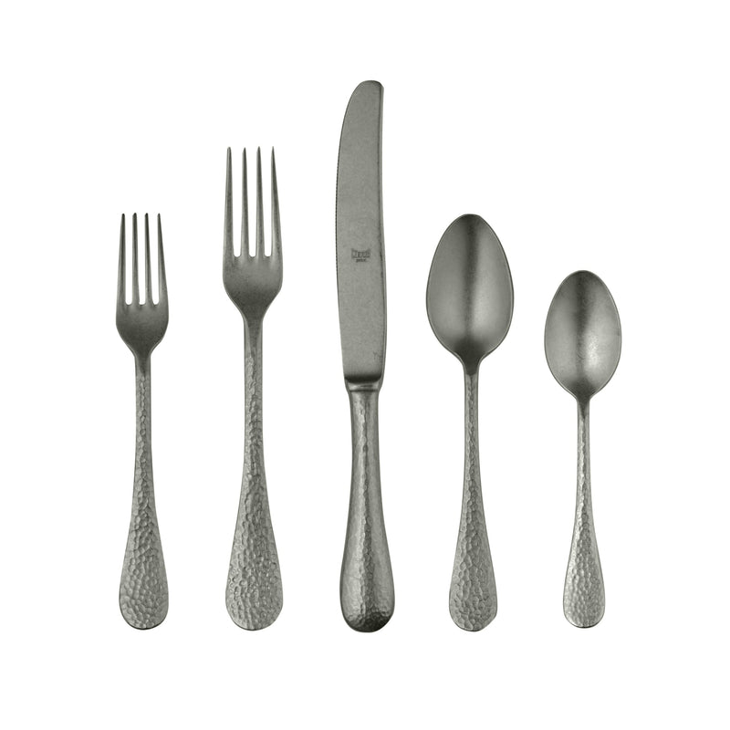 Epoque Oro Nero Pewter Cutlery Set, Black - BlueJay Avenue