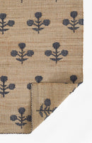 Erin Gates by Momeni Orchard Bloom Blue Hand Woven Wool and Jute Area Rug - BlueJay Avenue
