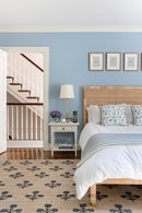 Erin Gates by Momeni Orchard Bloom Blue Hand Woven Wool and Jute Area Rug - BlueJay Avenue