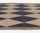 Erin Gates by Momeni Orchard Diamond Jute Area Rug, Black - BlueJay Avenue