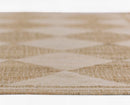 Erin Gates by Momeni Orchard Diamond Jute Area Rug In Ivory - BlueJay Avenue