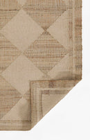 Erin Gates by Momeni Orchard Diamond Jute Area Rug In Ivory - BlueJay Avenue