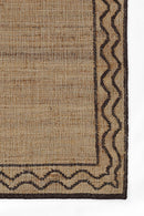 Erin Gates by Momeni Orchard Ripple Brown Hand Woven Wool and Jute Area Rug - BlueJay Avenue