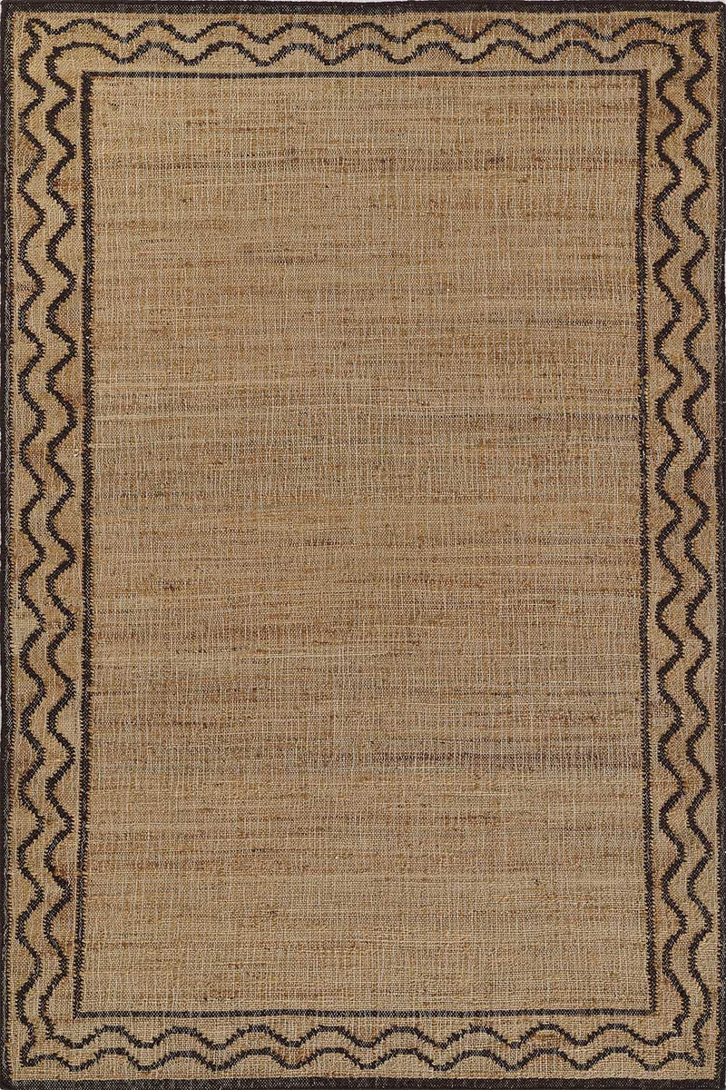 Erin Gates by Momeni Orchard Ripple Brown Hand Woven Wool and Jute Area Rug - BlueJay Avenue