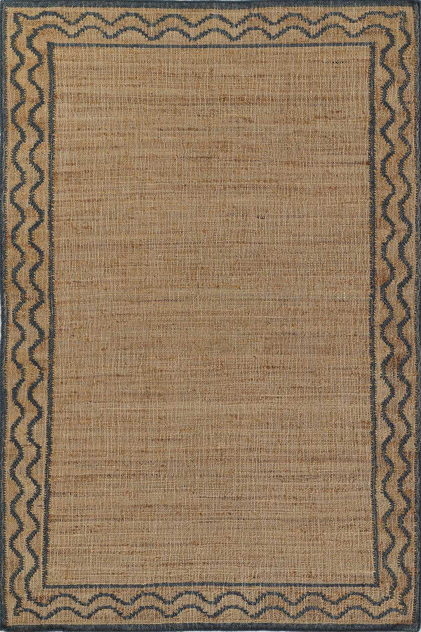 Erin Gates by Momeni Orchard Ripple Slate Hand Woven Wool and Jute Area Rug - BlueJay Avenue