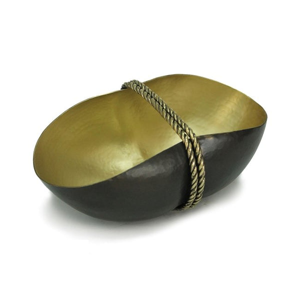 Etna Brass Decorative Bowl - BlueJay Avenue