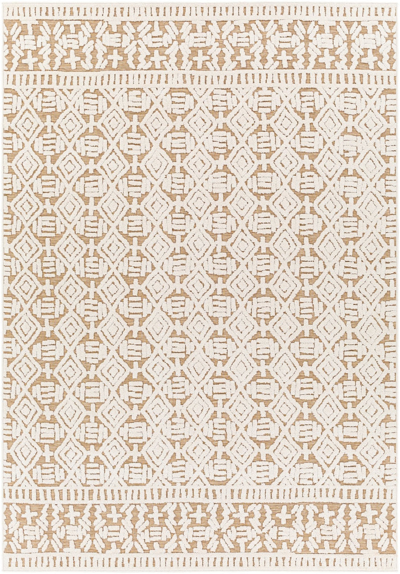 Fabian Neutral Outdoor Rug - BlueJay Avenue