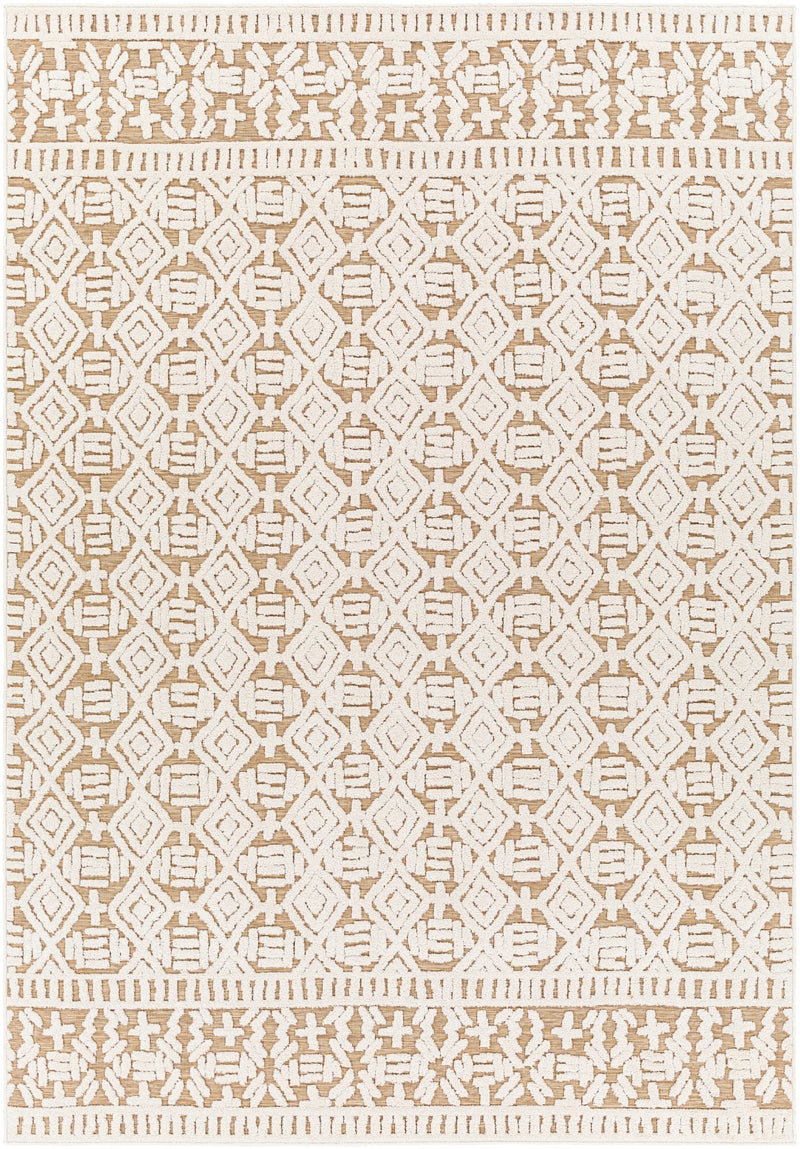 Fabian Neutral Outdoor Rug - BlueJay Avenue