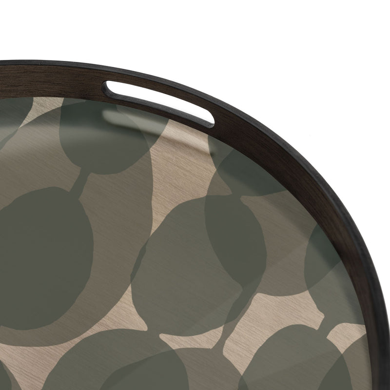 Feizi Dots Glass Serving Tray - BlueJay Avenue