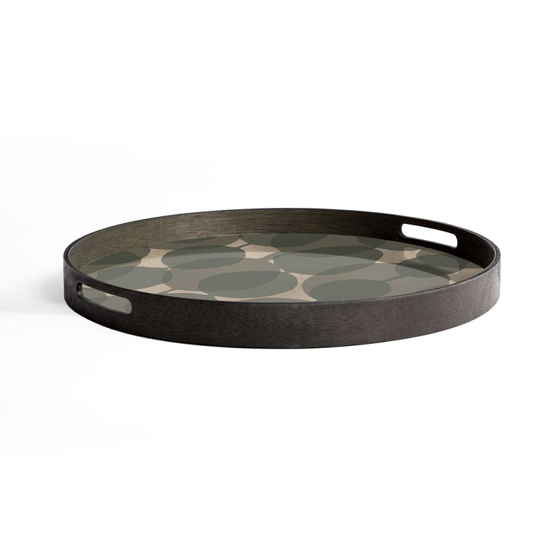 Feizi Dots Glass Serving Tray - BlueJay Avenue