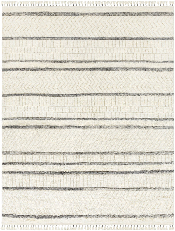 Finley Cream & Black Area Rug - BlueJay Avenue