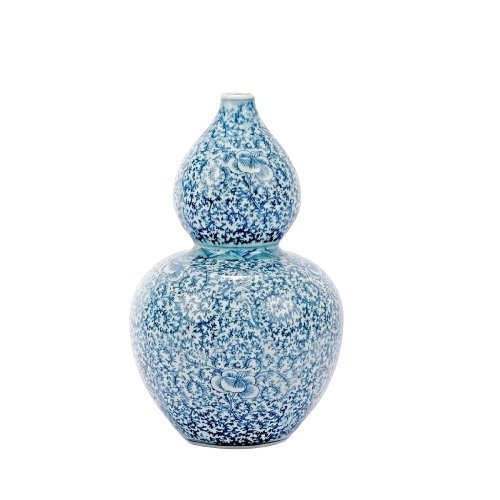 Floral Gourd Vase - BlueJay Avenue